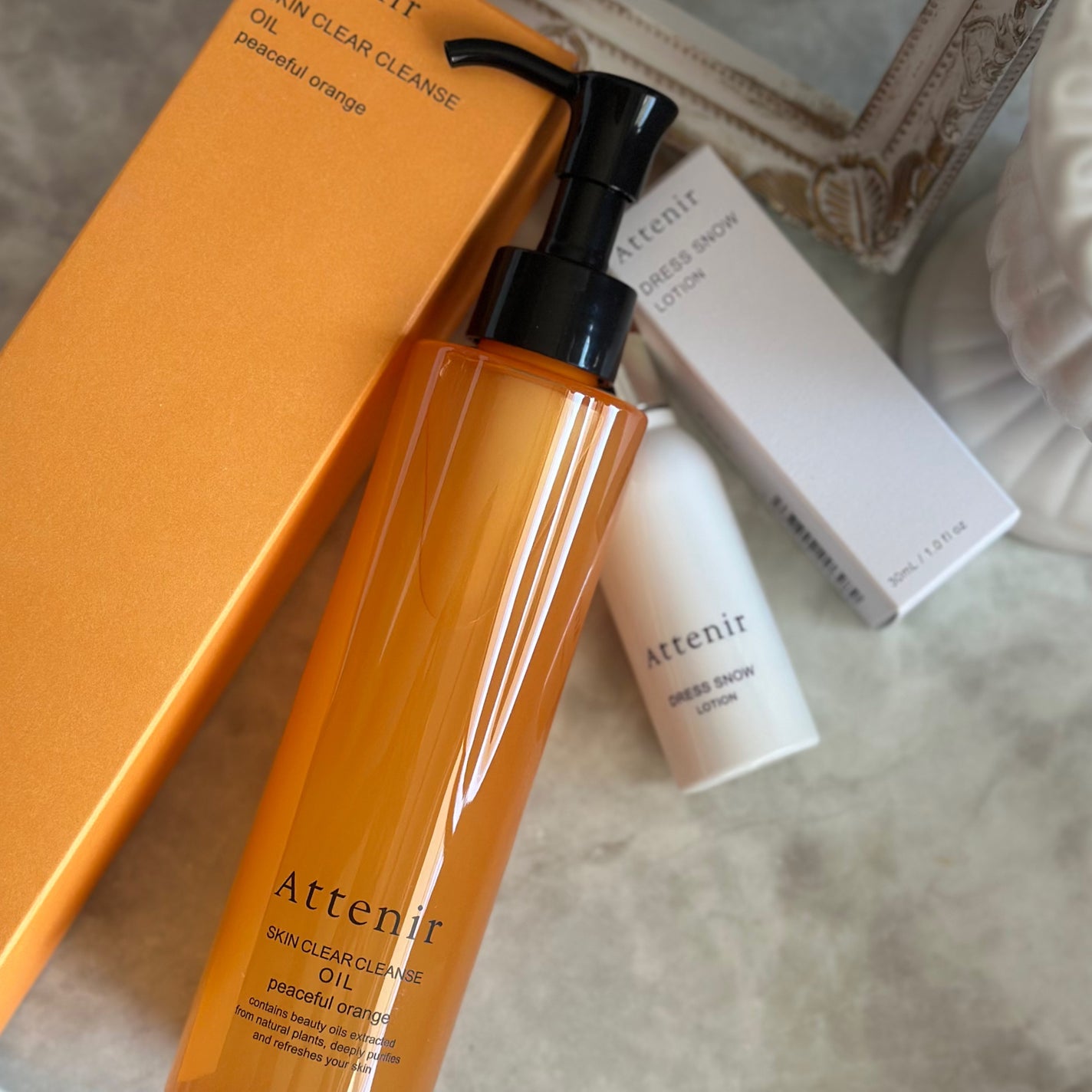 スキンクリアクレンズオイル〈ピースフルオレンジ〉/アテニア/オイルクレンジングを使ったクチコミ(2枚目)