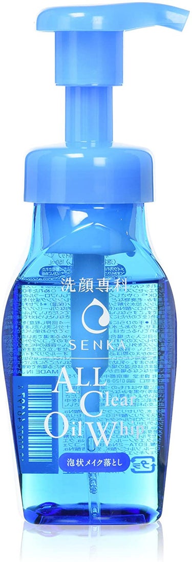 SENKA（専科） 洗顔専科 オールクリアオイルホイップ 泡状メイク落とし