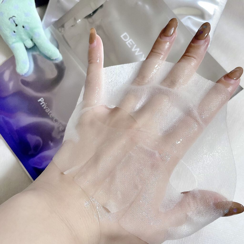 デュイセル プライベートケアマスク/DEWYCEL/シートマスク・パックを使ったクチコミ（2枚目）