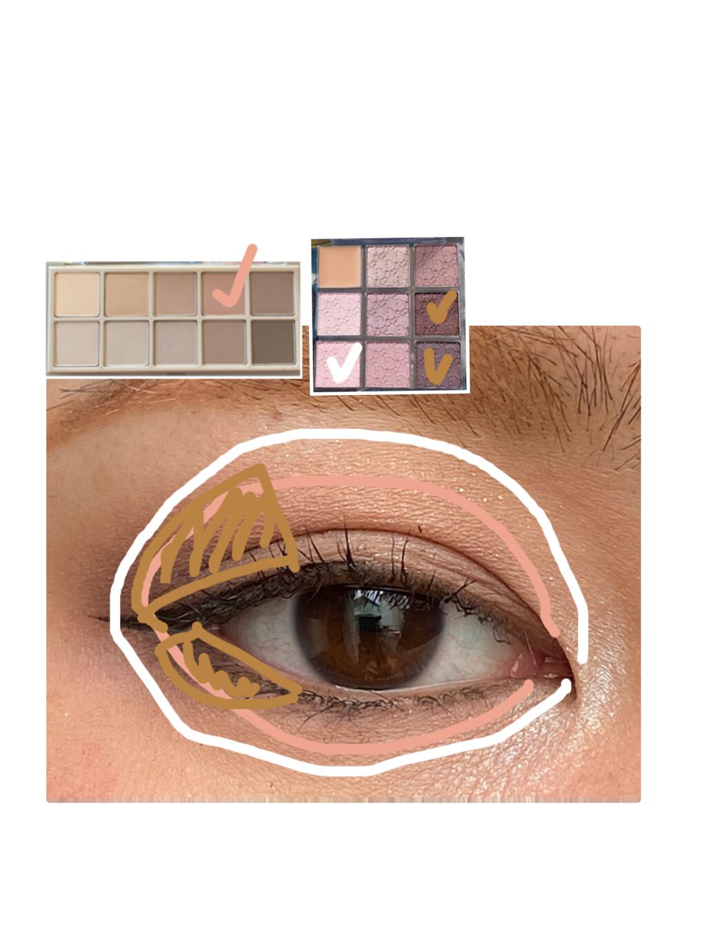 ディオール バックステージ アイ パレット/Dior/アイシャドウパレットを使ったクチコミ（2枚目）