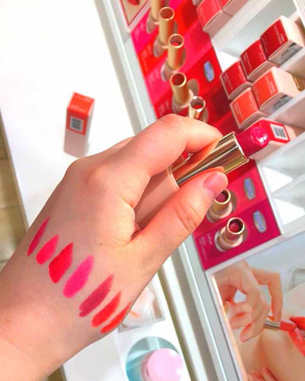 ディア マイエナメル リップトーク/ETUDE/口紅を使ったクチコミ(1枚目)