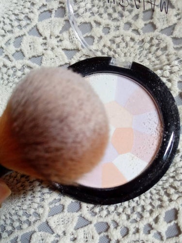 UR GLAM　MARBLE FACE POWDER/U R GLAM/プレストパウダーを使ったクチコミ（3枚目）