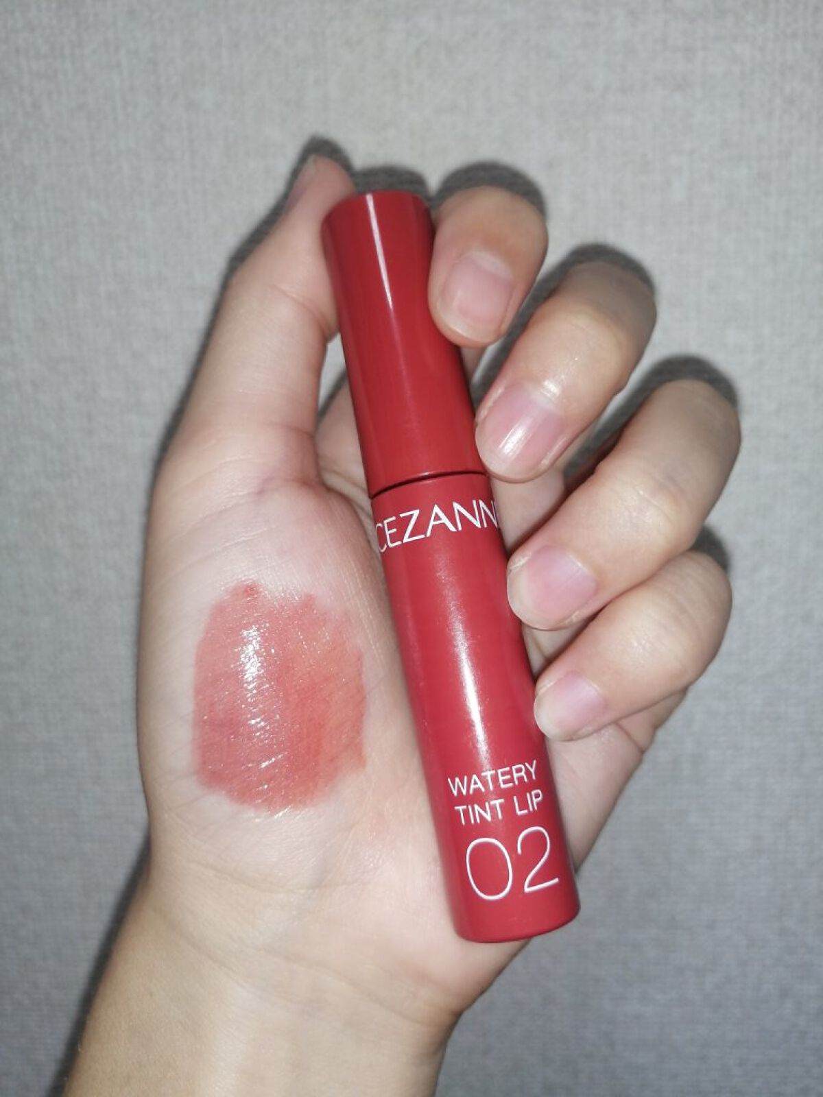 ウォータリーティントリップ/CEZANNE/リップティントを使ったクチコミ（1枚目）
