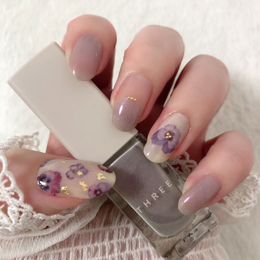 ネイルポリッシュ/THREE/マニキュアを使ったクチコミ(2枚目)