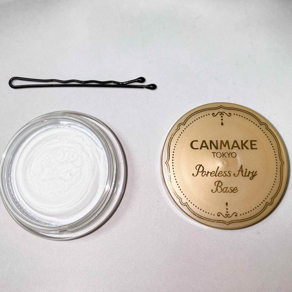 ポアレスエアリーベース/キャンメイク/化粧下地を使ったクチコミ(3枚目)