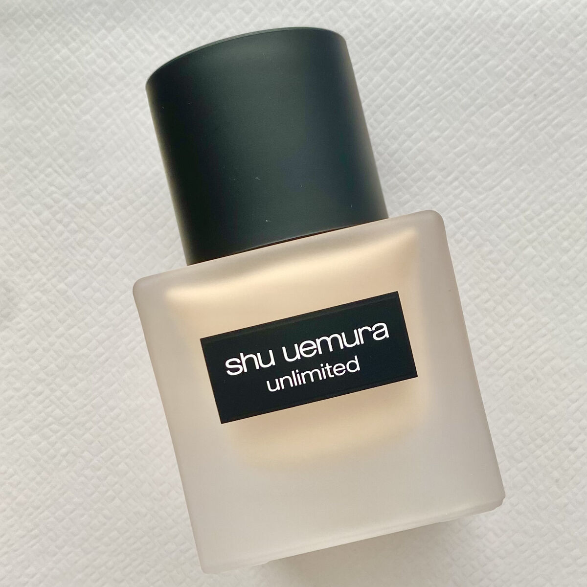 （旧）アンリミテッド ラスティング フルイド/shu uemura/リキッドファンデーションを使ったクチコミ（1枚目）