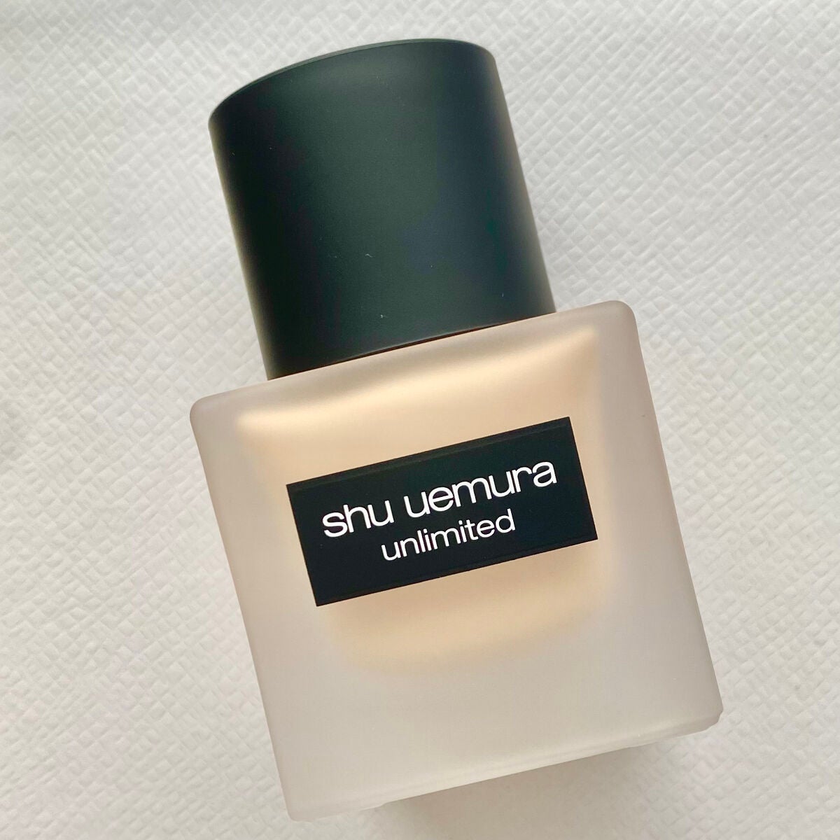 (旧)アンリミテッド ラスティング フルイド/shu uemura/リキッドファンデーションを使ったクチコミ(1枚目)