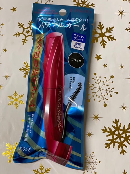 パワフルカール マスカラ EX (メガボリューム)/FASIO/マスカラを使ったクチコミ(1枚目)