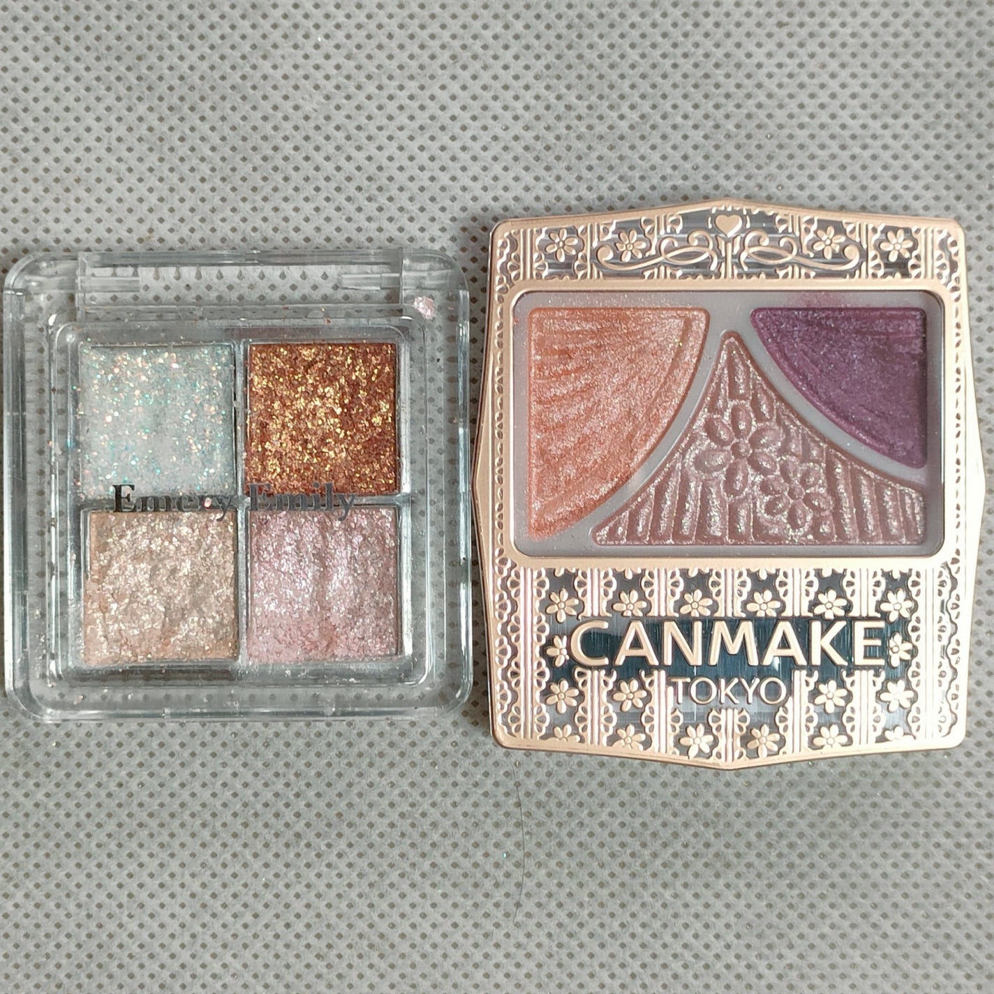 ジューシーピュアアイズ/キャンメイク/アイシャドウパレットを使ったクチコミ(2枚目)