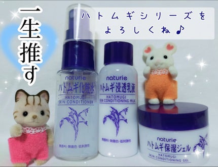 ハトムギ化粧水(ナチュリエ スキンコンディショナー R )/ナチュリエ/化粧水を使ったクチコミ(10枚目)