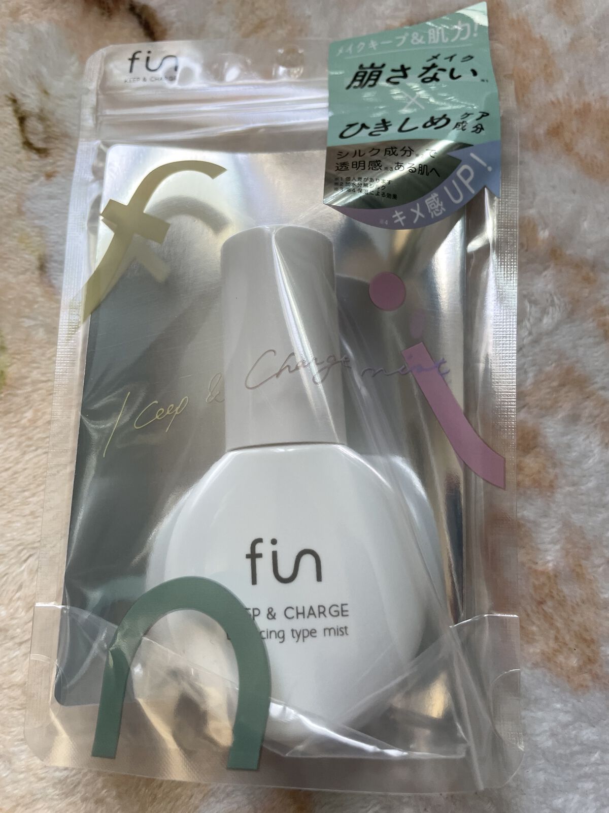 キープ&チャージミスト モイスト/fin(フィン）/ミスト状化粧水を使ったクチコミ（1枚目）