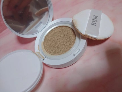 セラムフィット フルカバー グロークッション/ByUR/クッションファンデーションを使ったクチコミ(2枚目)