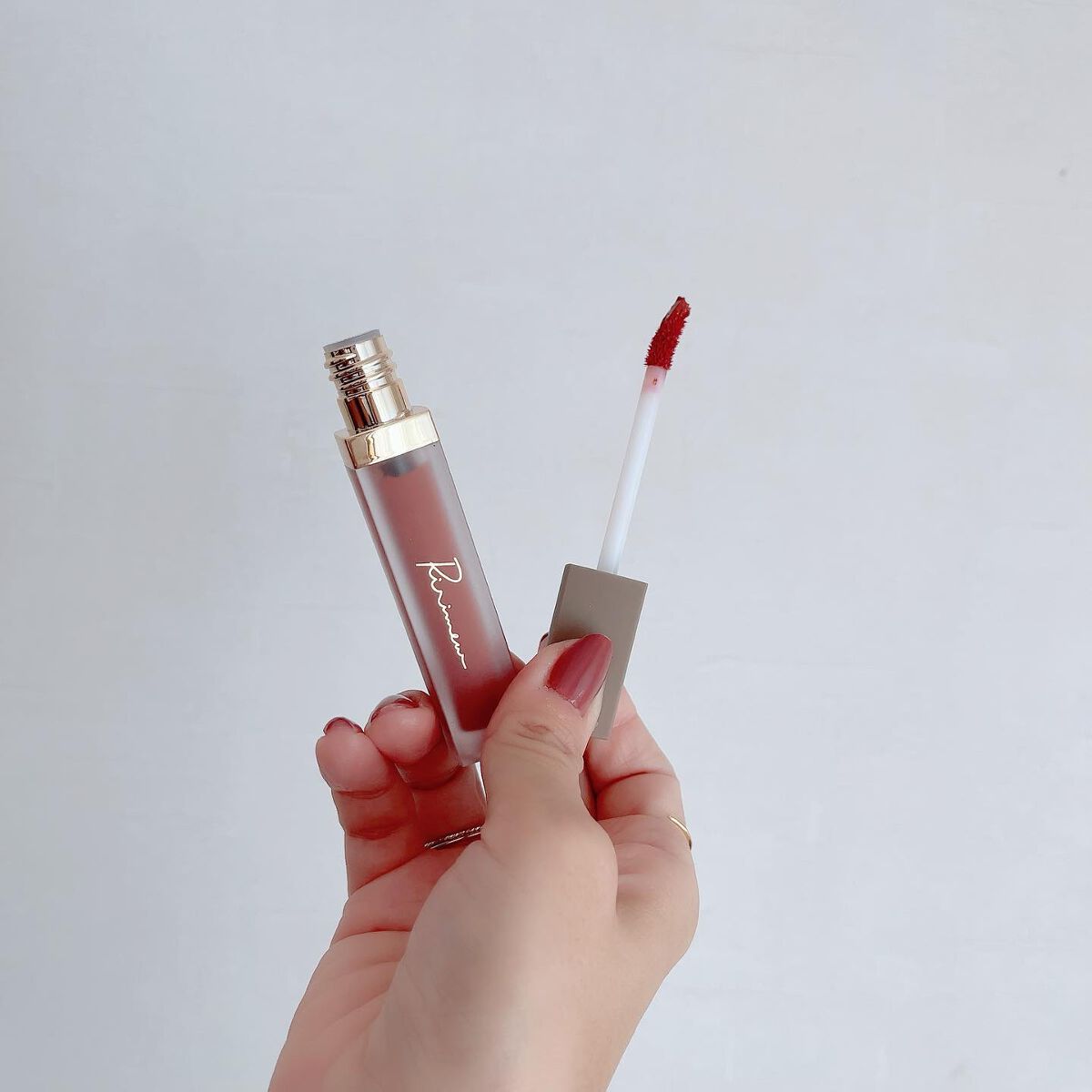 センシュアルフィックスティント/Ririmew/リップティントを使ったクチコミ（1枚目）