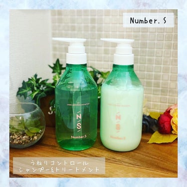 うねりコントロール シャンプー／ヘアトリートメント/Number.S /シャンプー・コンディショナーを使ったクチコミ（1枚目）