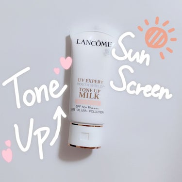 LIPS様を通して、LANCOME様から頂きました！ありがとうございます！

UV エクスペール トーン アップ ローズ
SPF50+・PA++++

淡いピンクが肌を活き活きさせてくれました！
香りは