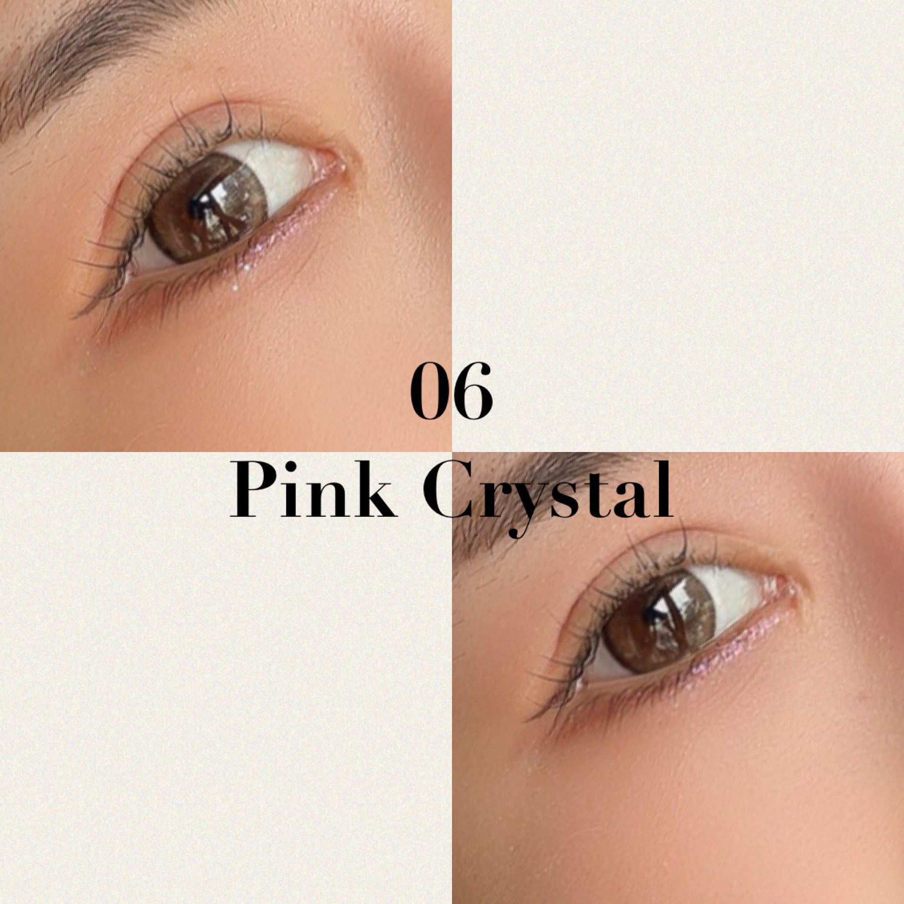 スターリットジュエルリキッドグリッター 06 ピンククリスタル/dasique/グリッターを使ったクチコミ（3枚目）