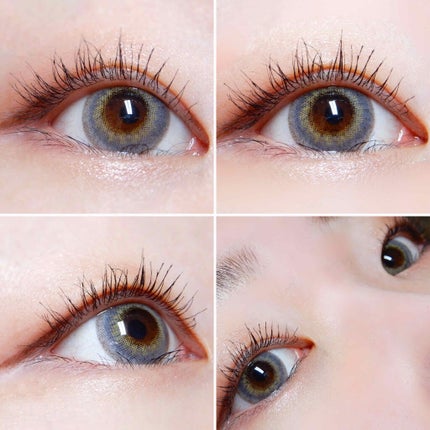 AngelColor メルシェ 1monthのクチコミ「#カラコンレポ
#merche @merche_lens 
#SherbetGray.....」(3枚目)