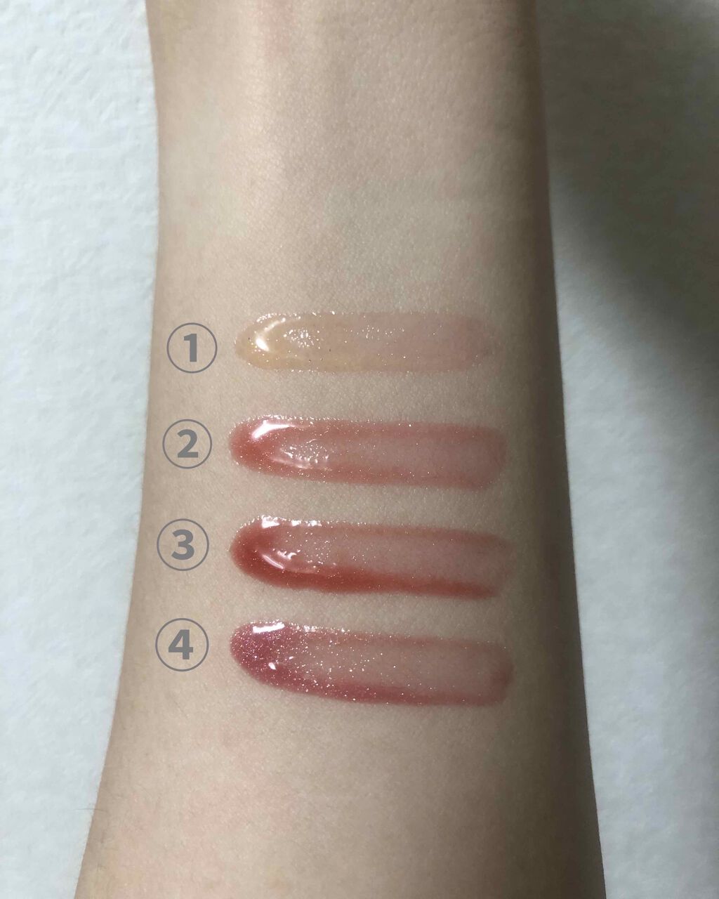 UR GLAM LUXE TINT LIP GLOSS/U R GLAM/リップグロスを使ったクチコミ(3枚目)