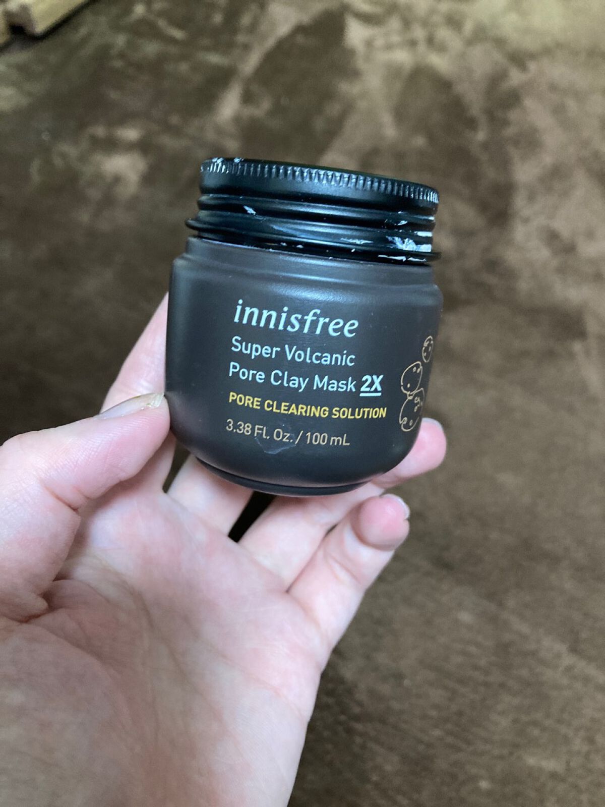 スーパーヴォルカニック ポア クレイマスク/innisfree/洗い流すパック・マスクを使ったクチコミ(1枚目)