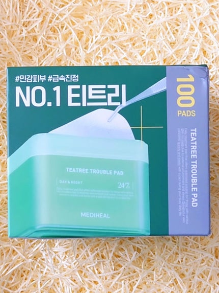 ティーツリー トラブルパッド/MEDIHEAL/トナーパッドを使ったクチコミ(8枚目)