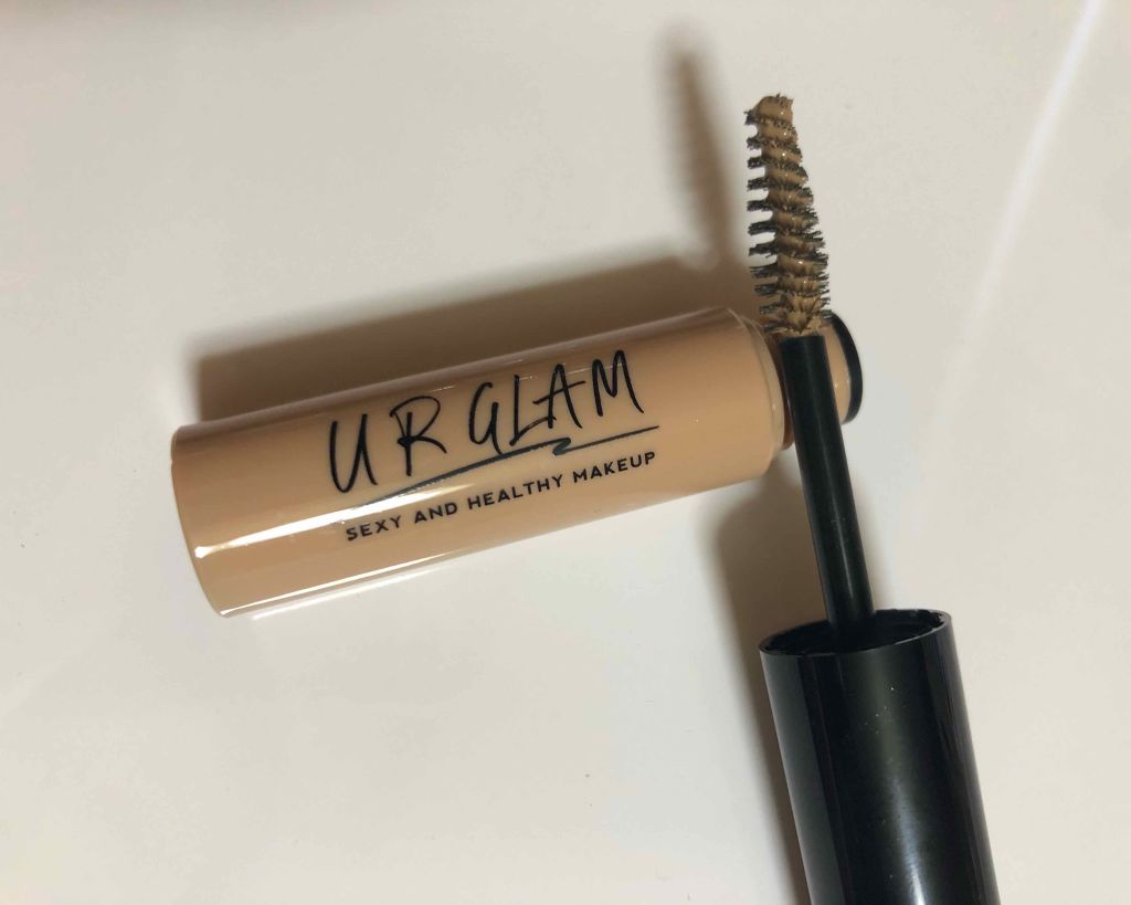 UR GLAM　EYEBROW MASCARA イエローベージュ/U R GLAM/眉マスカラを使ったクチコミ（2枚目）