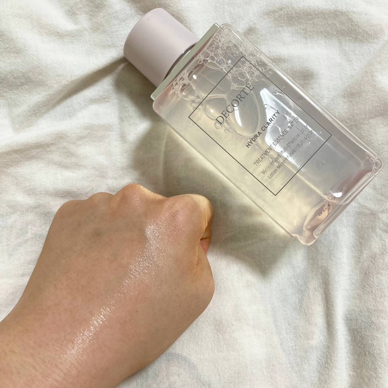イドラクラリティ 薬用 トリートメント エッセンス ウォーター/DECORTÉ/化粧水を使ったクチコミ(3枚目)