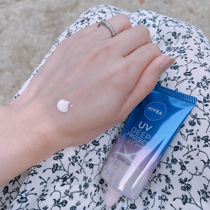 ニベアUV ディープ プロテクト&ケア トーンアップ エッセンス/ニベア/日焼け止めローションを使ったクチコミ(3枚目)