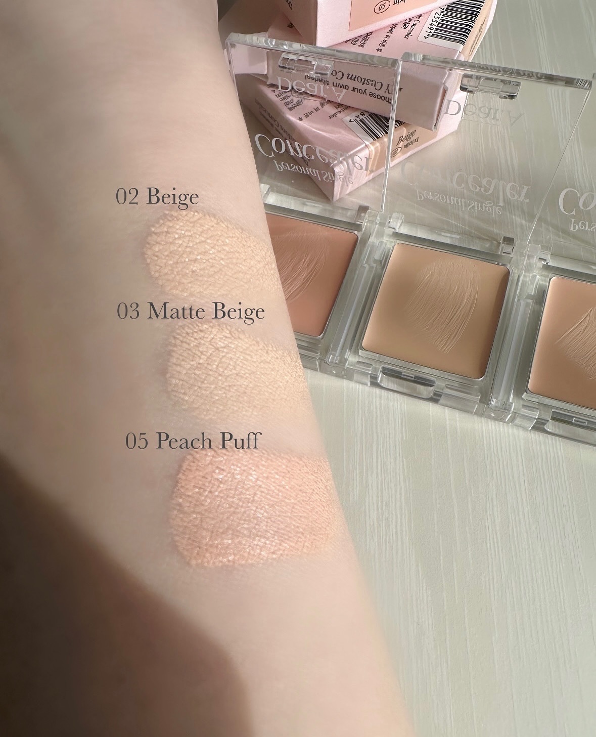 パーソナルシングルコンシーラー/Dear.A/パレットコンシーラーを使ったクチコミ（3枚目）