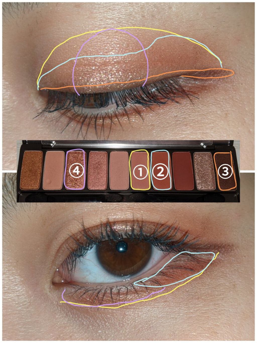 ロング&カラード ラッシュ/excel/マスカラを使ったクチコミ(4枚目)