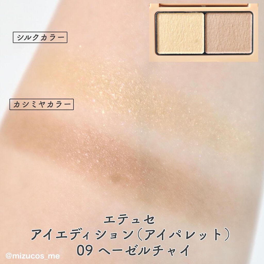 エテュセ アイエディション(カラーパレット)/ettusais/アイシャドウパレットを使ったクチコミ（3枚目）