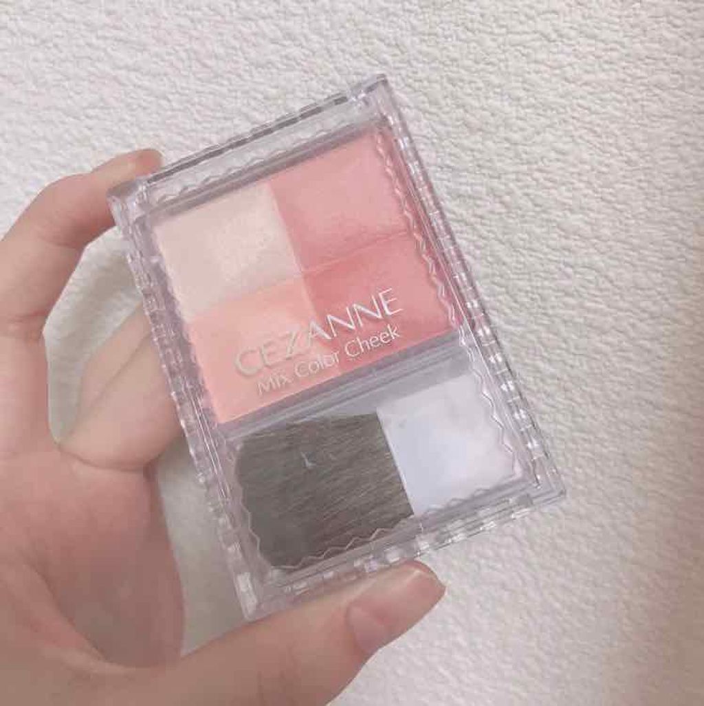 ミックスカラーチーク/CEZANNE/パウダーチークを使ったクチコミ(1枚目)