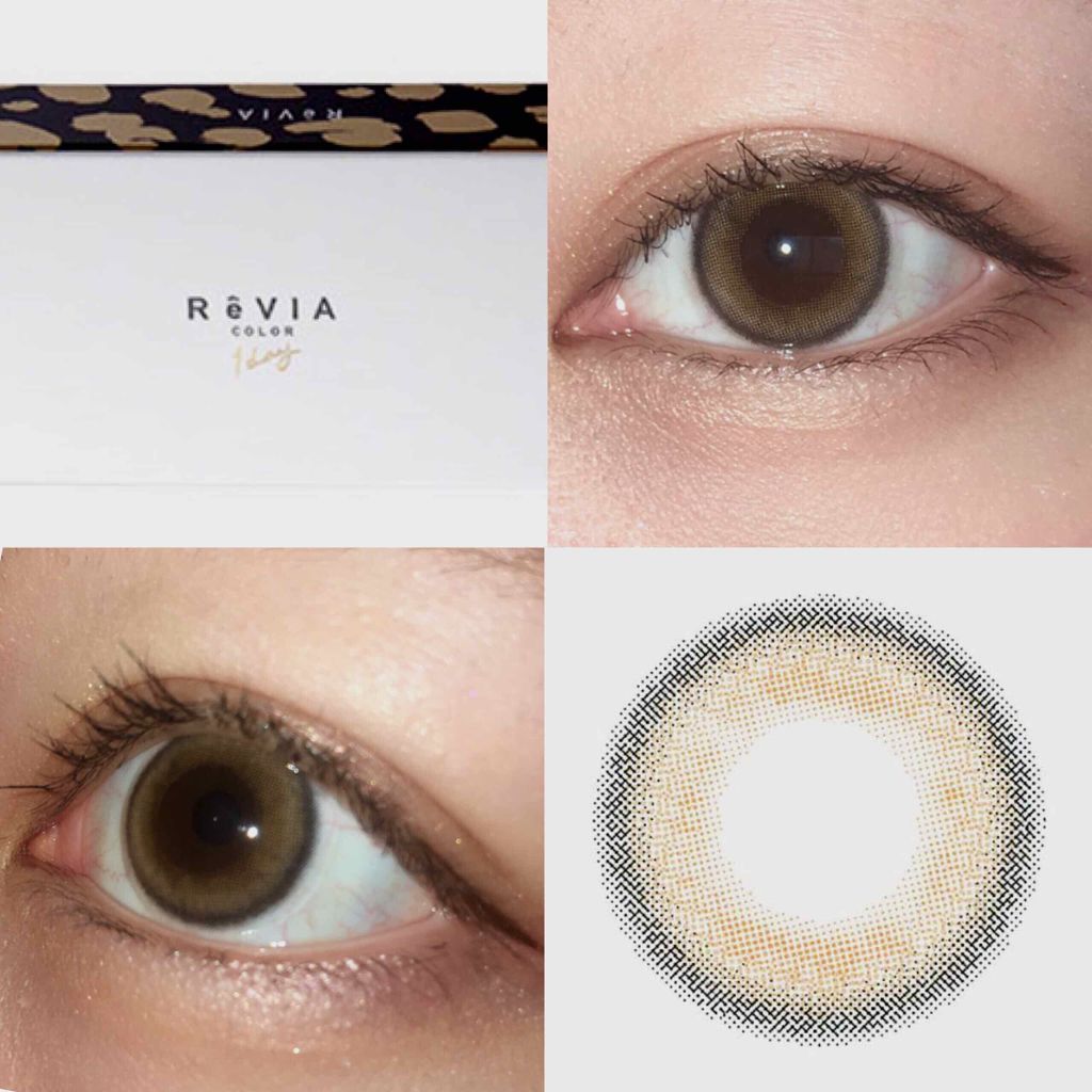 ReVIA 1day/ReVIA/ワンデー（１DAY）カラコンを使ったクチコミ（1枚目）
