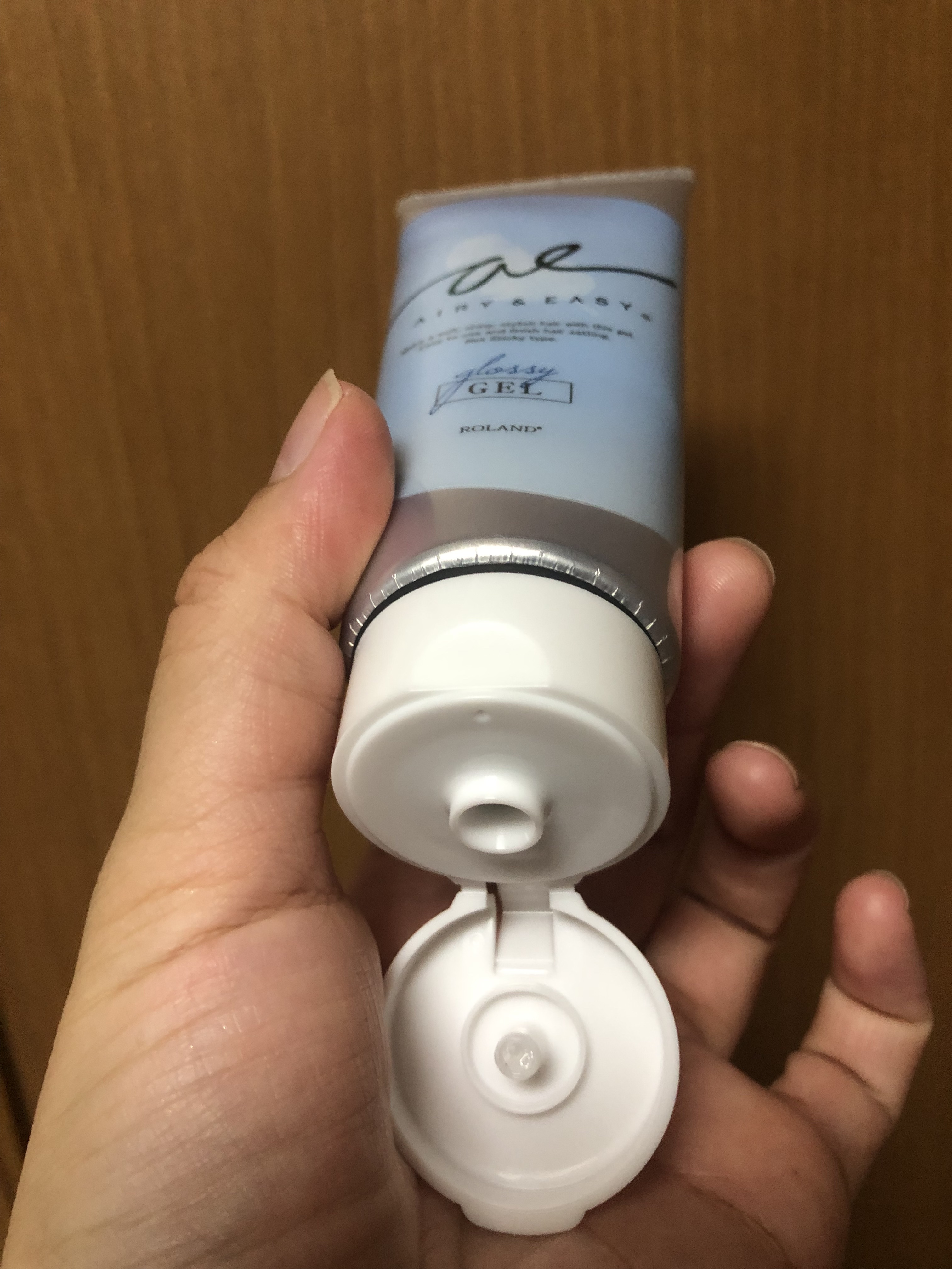 グロッシーヘアジェル/エアリー&イージー/ヘアジェルを使ったクチコミ（3枚目）