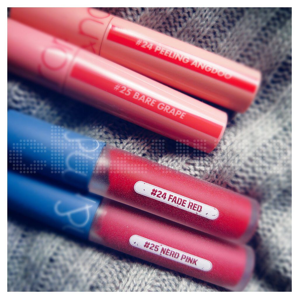 ジューシーラスティングティント/rom&nd/リップティントを使ったクチコミ（2枚目）