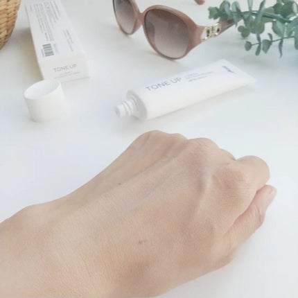 UVパーフェクトエアトーンアップサンクリーム/SNP/日焼け止めクリームを使ったクチコミ(7枚目)