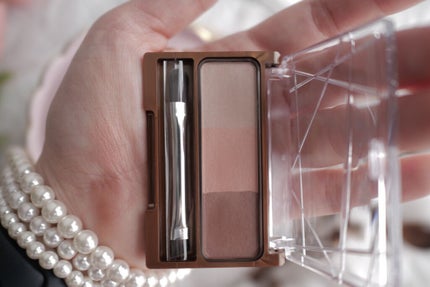 ノーズ&アイブロウパウダー/CEZANNE/パウダーアイブロウを使ったクチコミ(2枚目)