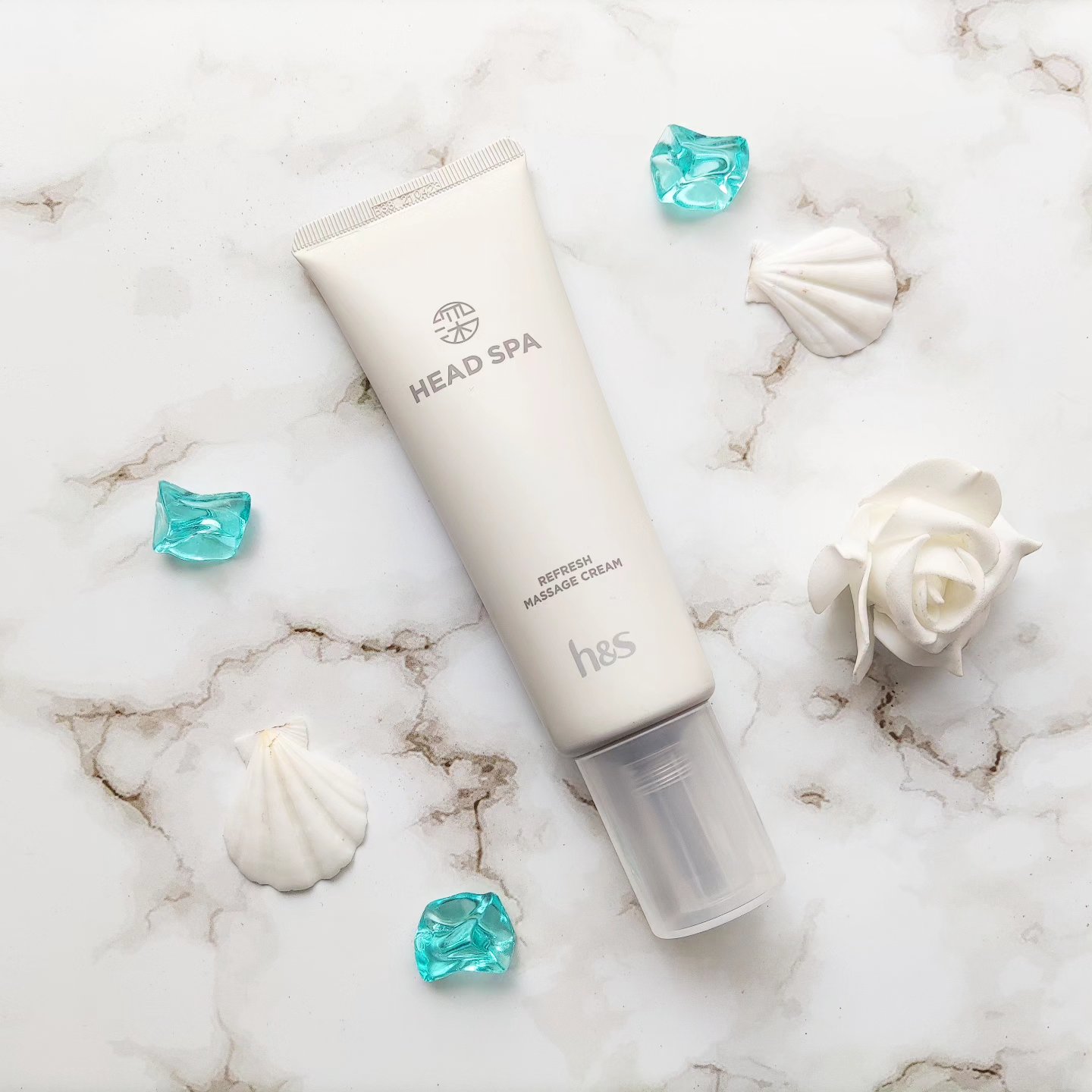 リフレッシュ マッサージクリーム/h&s/洗い流すヘアトリートメントを使ったクチコミ（1枚目）