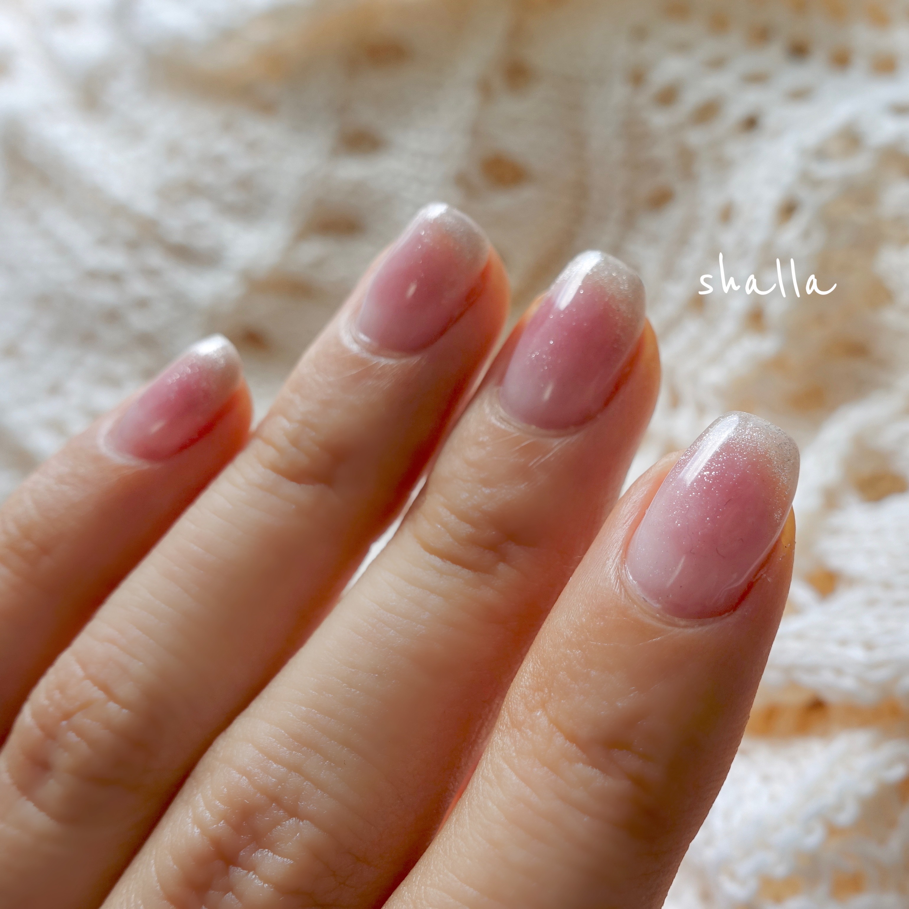 ナチュラルマグネットネイル/ネイル工房/ジェルネイルを使ったクチコミ（3枚目）