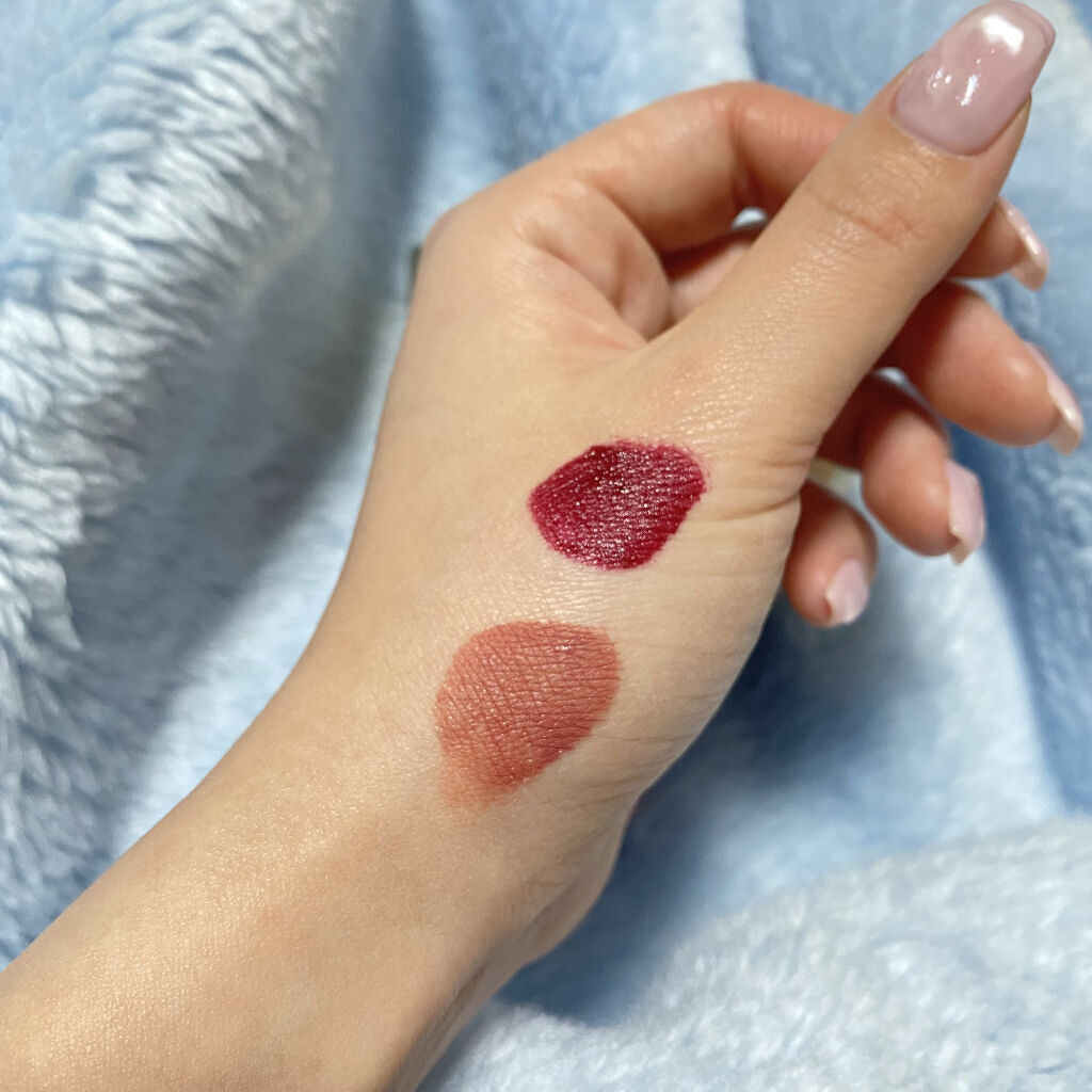 リュクス リキッド リップ ハイ シャイン 07 ワイルドオーキッド/BOBBI BROWN/口紅を使ったクチコミ（3枚目）