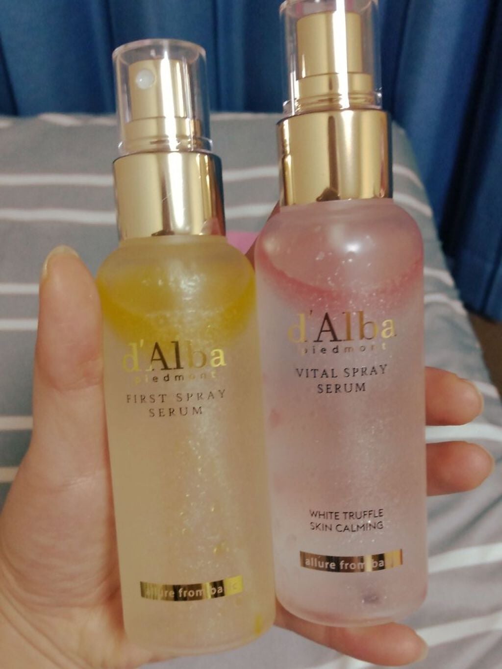ダルバ ホワイトトリュフファーストスプレーセラム/ダルバ/ミスト状化粧水を使ったクチコミ(2枚目)
