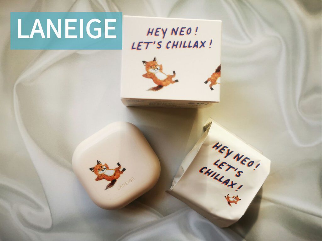 メゾンキツネ コラボ ネオクッション/LANEIGE/クッションファンデーションを使ったクチコミ（1枚目）