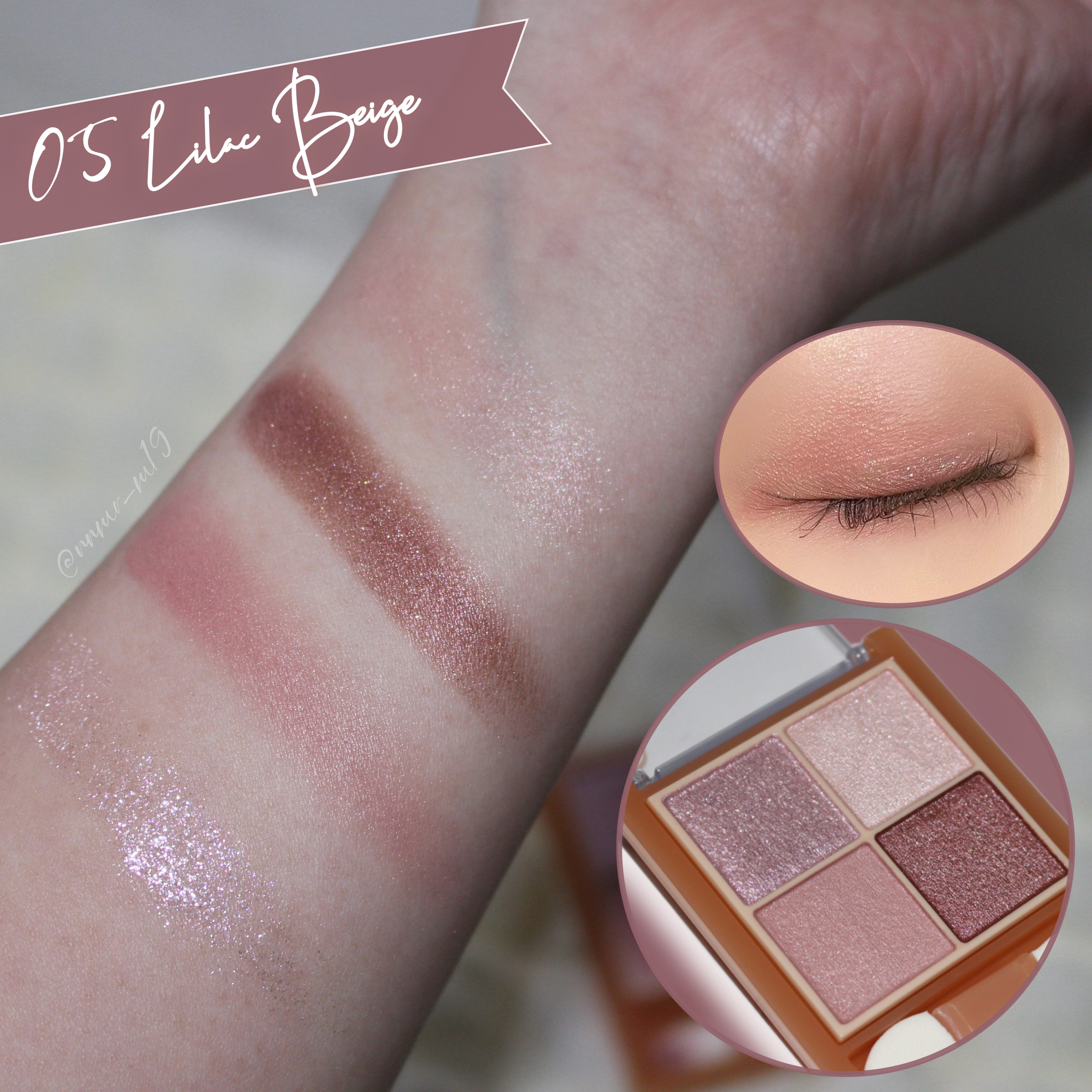 ベージュトーンアイシャドウ/CEZANNE/アイシャドウパレットを使ったクチコミ（2枚目）