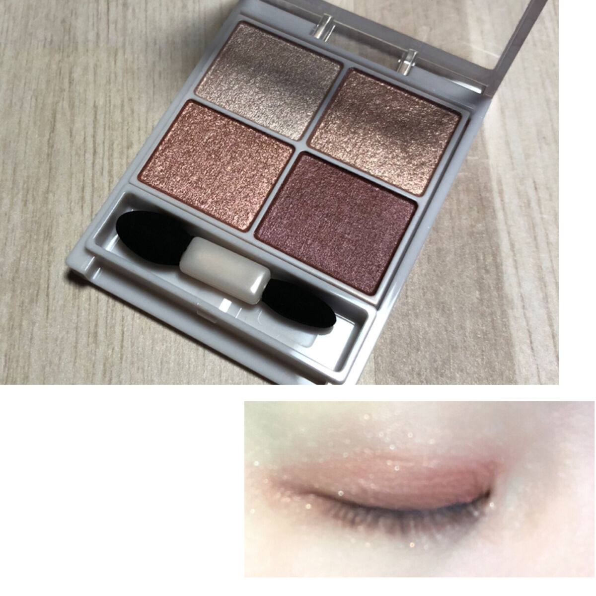 シルキースフレアイズ/キャンメイク/アイシャドウパレットを使ったクチコミ（3枚目）