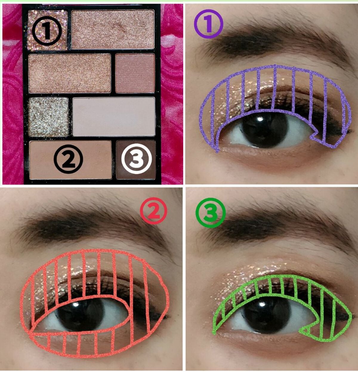 ノーズ&アイブロウパウダー/CEZANNE/パウダーアイブロウを使ったクチコミ(2枚目)