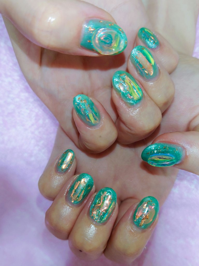 スペシャルトップジェル/HOMEI/ジェルネイルを使ったクチコミ（1枚目）