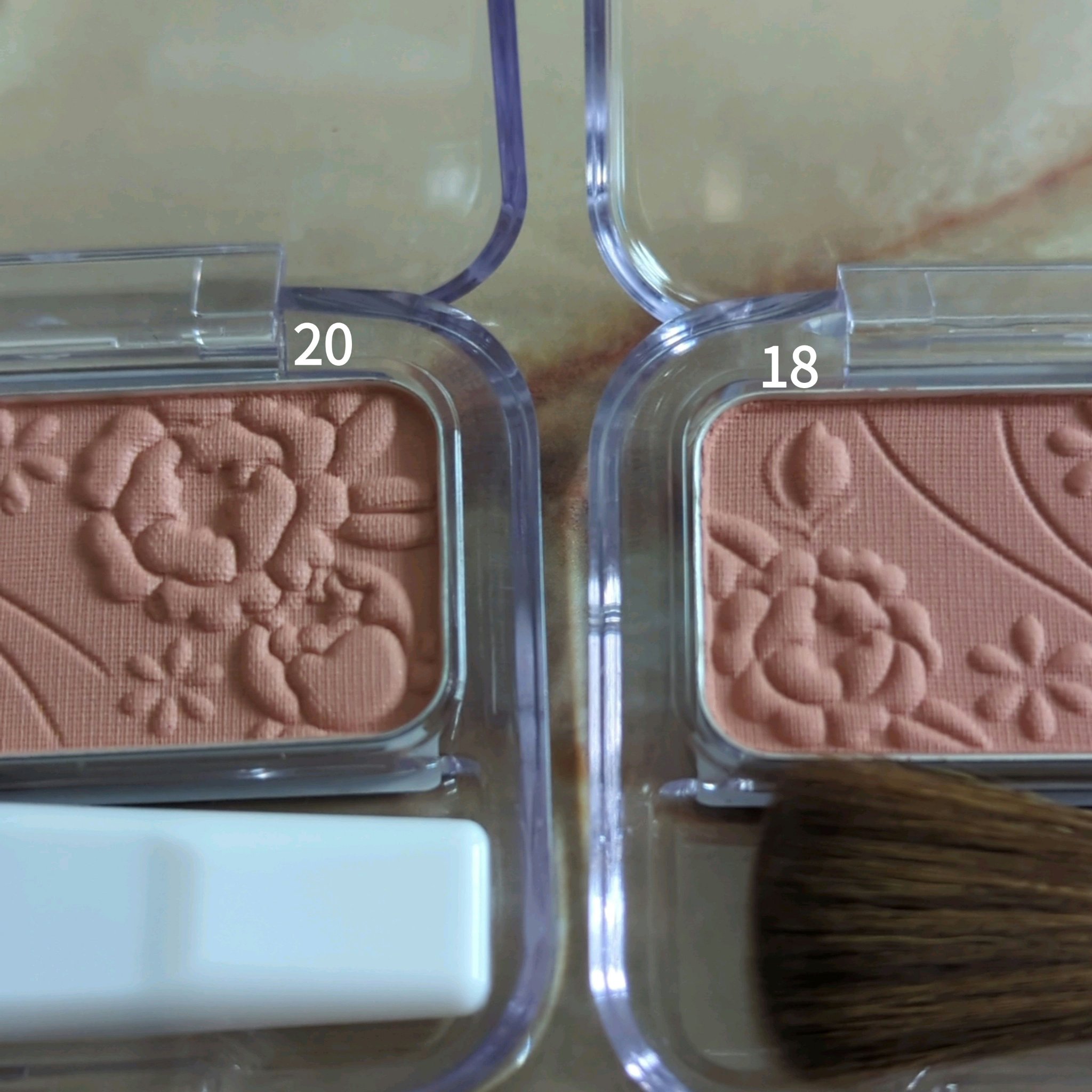 ナチュラル チークN/CEZANNE/パウダーチークを使ったクチコミ（2枚目）