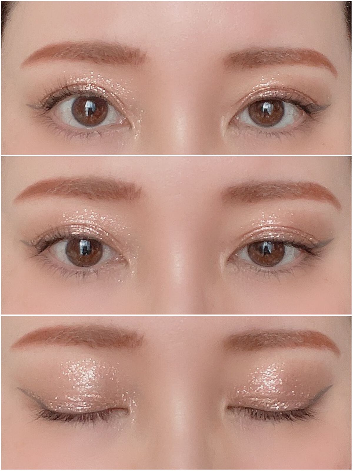 メタルグリッジー/フォレンコス/リキッドアイシャドウを使ったクチコミ（3枚目）