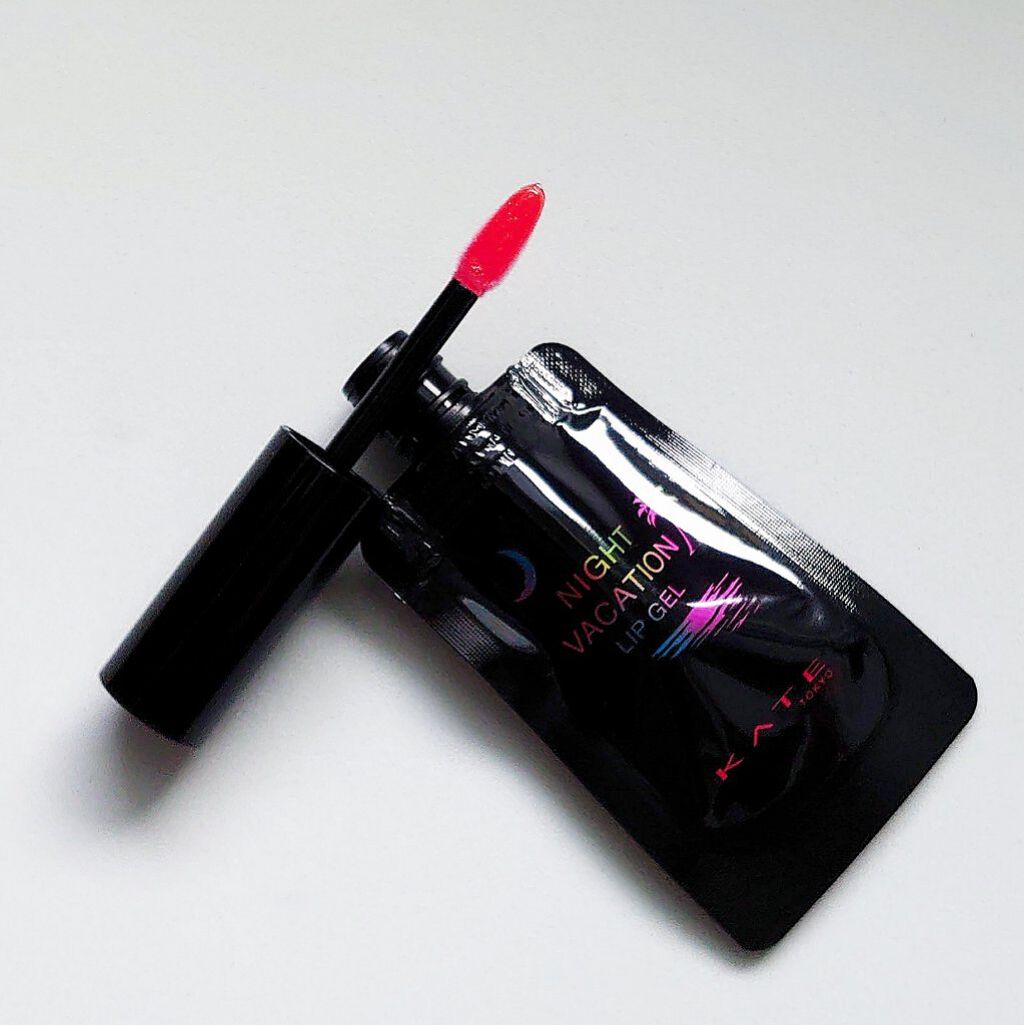 ナイトバカンスリップジェル/KATE/口紅を使ったクチコミ（2枚目）