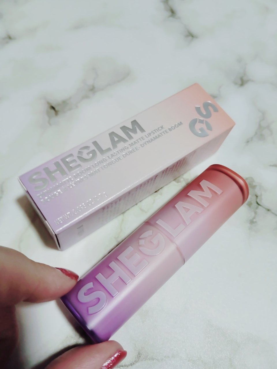 DYNAMATTE BOOM LONG-LASTING MATTE LIPSTICK/SHEGLAM/口紅を使ったクチコミ（1枚目）