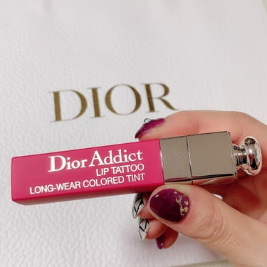 【旧】ディオール アディクト リップ ティント/Dior/リップグロスを使ったクチコミ（1枚目）